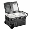 Alpicool Adventurer 35 Litre Wheeled Dual Zone 12v Compressor Portable Fridge Freezer Cool Box