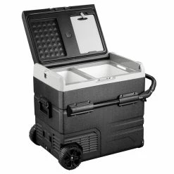 Alpicool Adventurer 55 Litre Wheeled 12 Volt Compressor Coolbox Dual-Zone