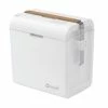 Outwell ECOcool 24L Cool Box 12V/230V - White Bamboo