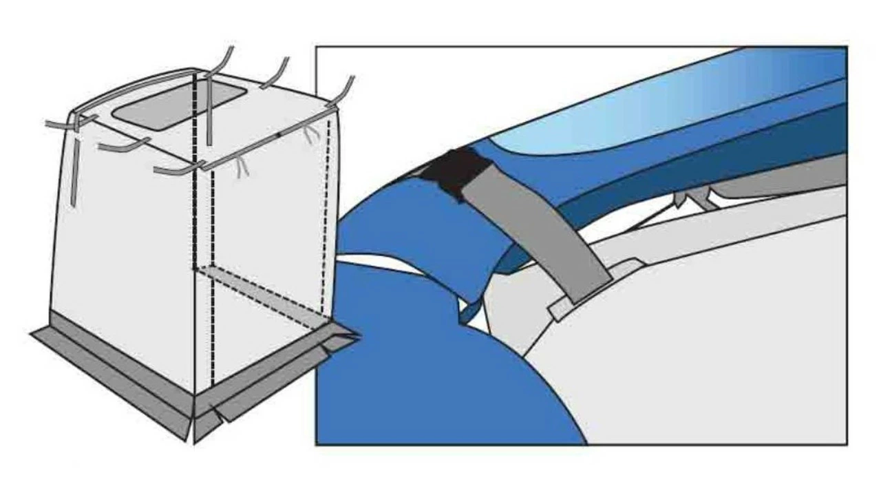 Reimo Vertic Tailgate Tent For Renault Kangoo II Or Similar Mini Camper Vans - Image 2