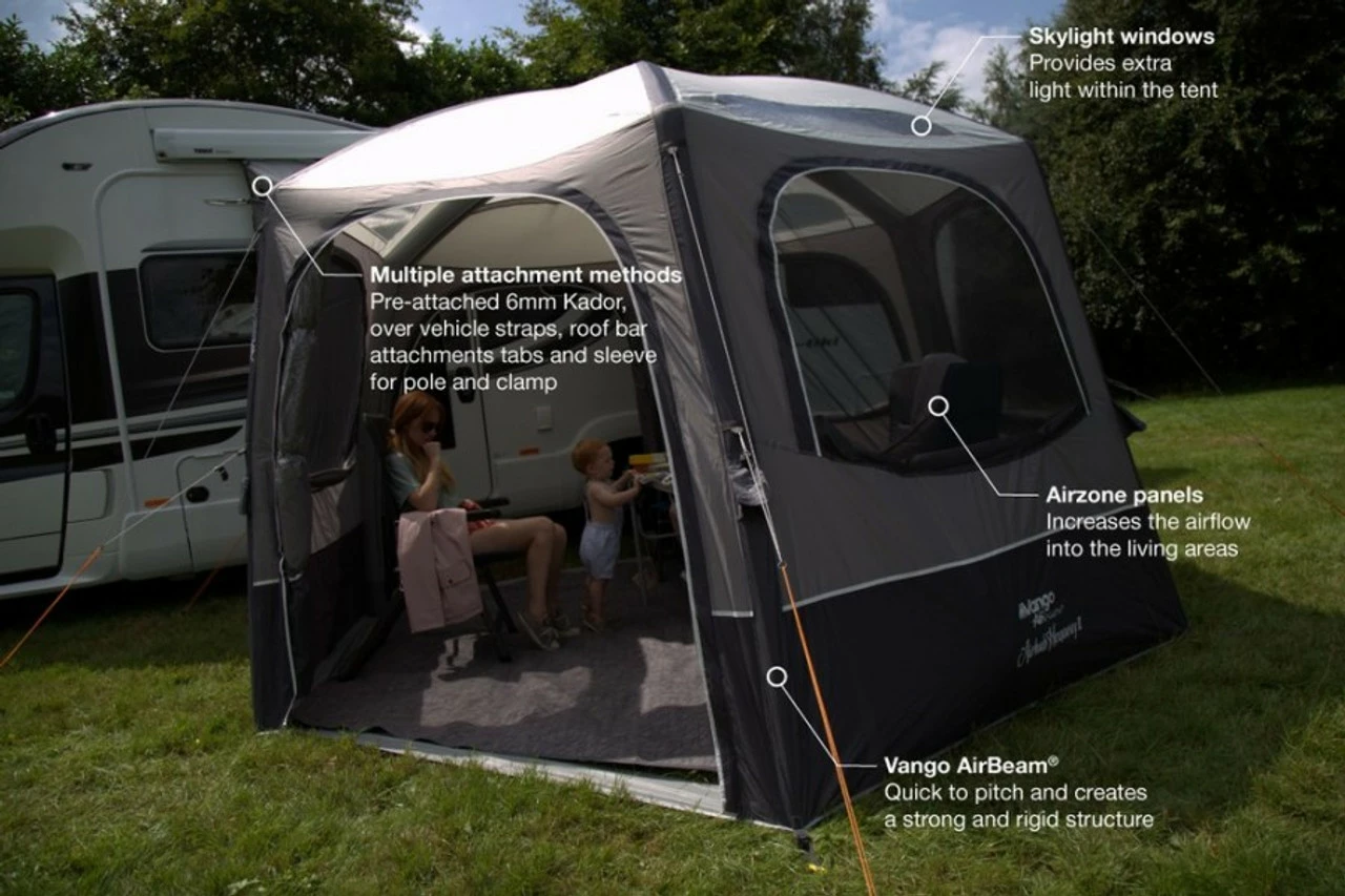 Vango Airhub Hexaway II Campervan Drive Away Awning - Image 11