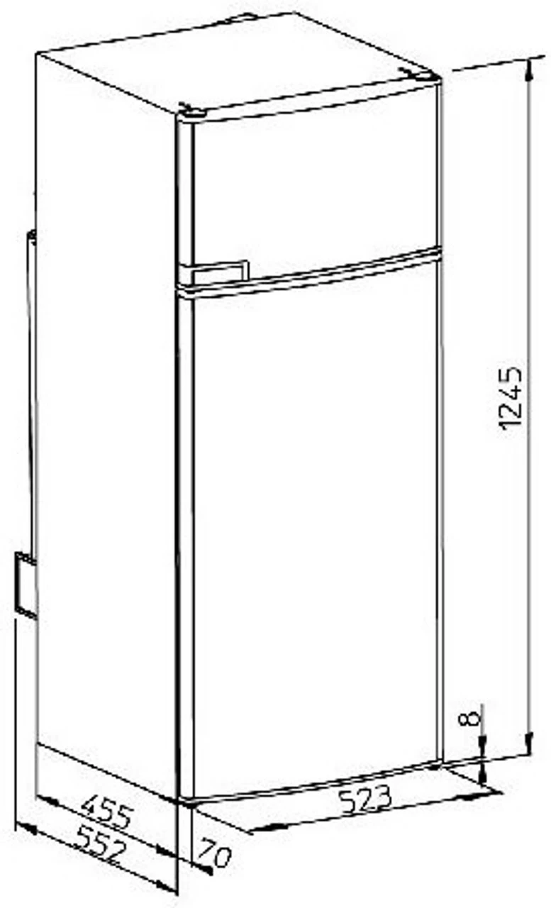 Dometic RMD 8551 Caravan Motorhome Fridge Refrigerator - Image 3